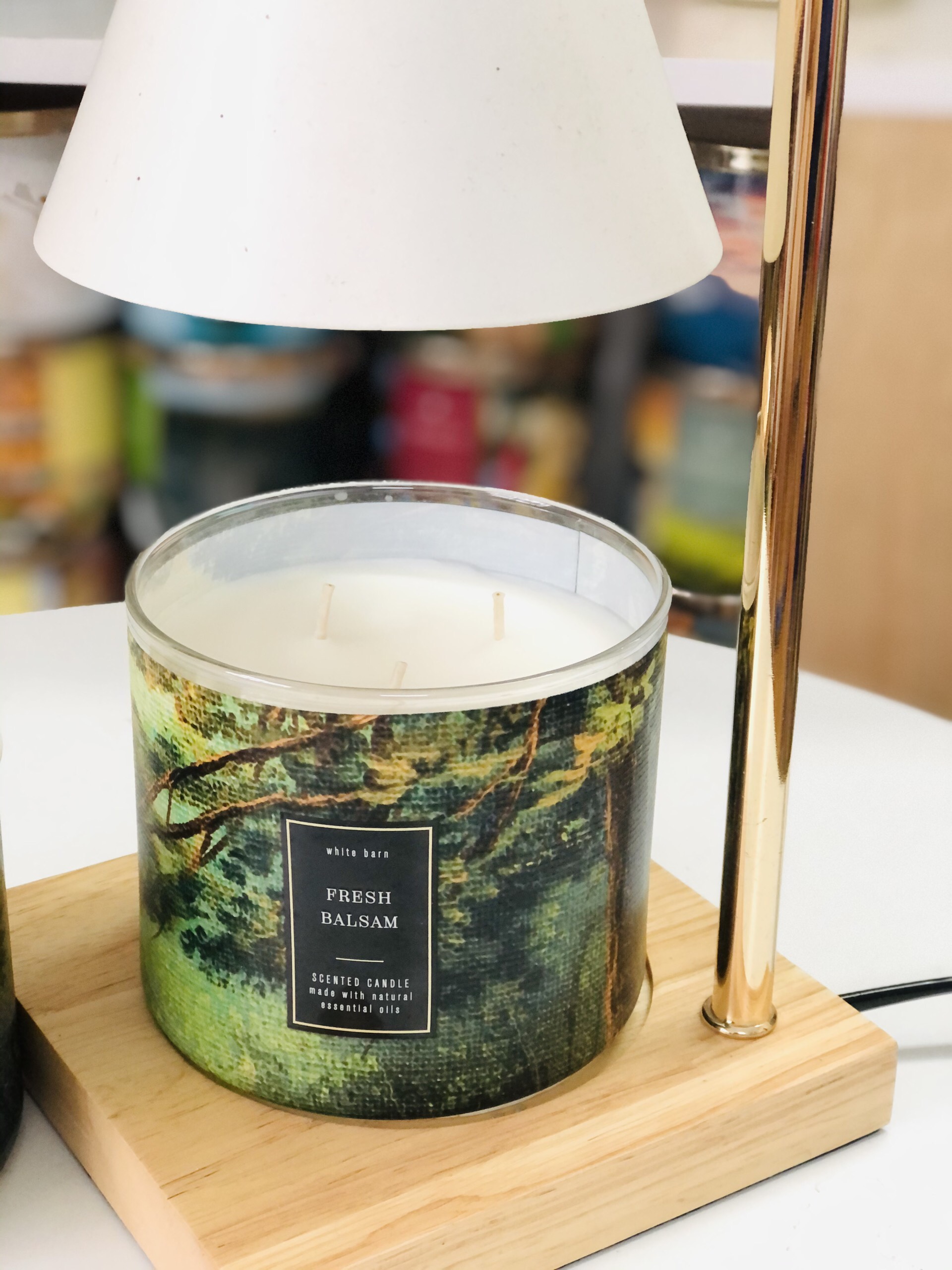 < BBW USA > Nến thơm Bath & Body Works FRESH BALSAM 3 bấc 411g