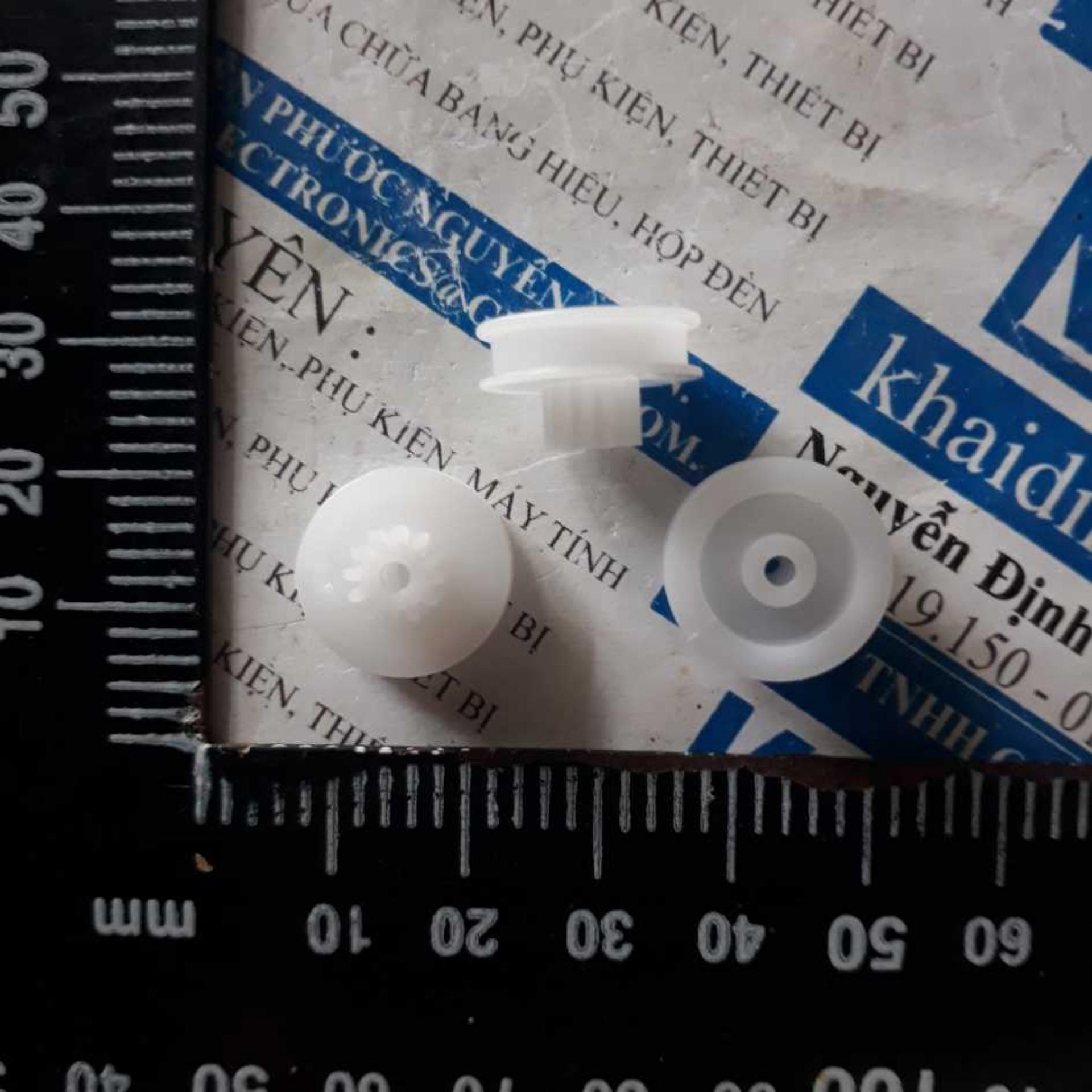 10 cái bánh răng 8 răng kết hợp đĩa ròng rọc 14.5mm trục 2mm kde2993