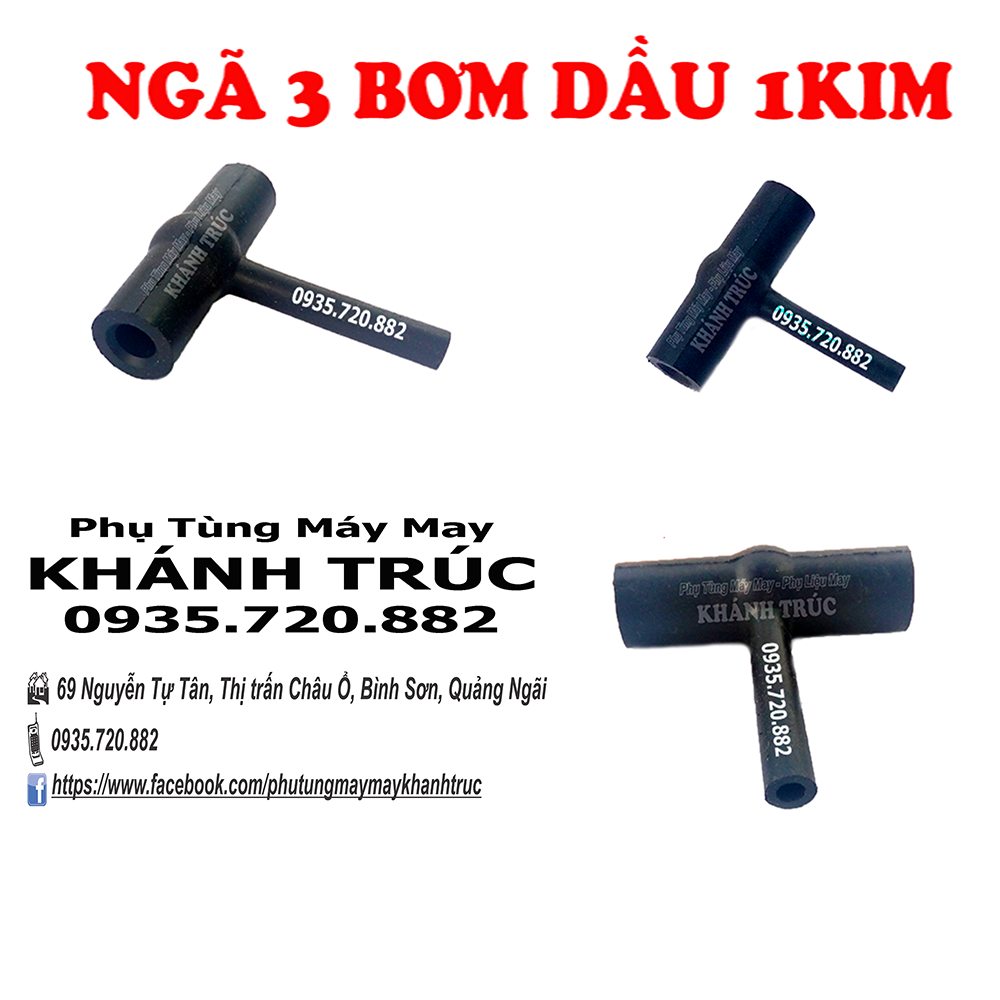 Ngã 3 dầu máy may công nghiệp 1kim JUKI