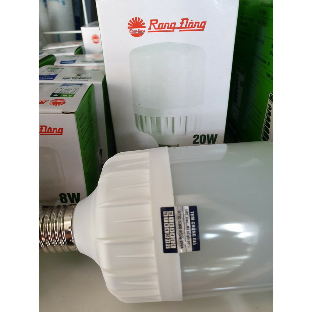 Bóng LED Trụ Rạng Đông 20W ( Chip LED Samsung ) HP Electrical