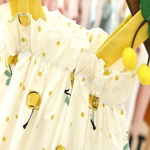 Set Bộ Hai Dây Họa Tiết Cherry Cho Bé Gái (N00133)
