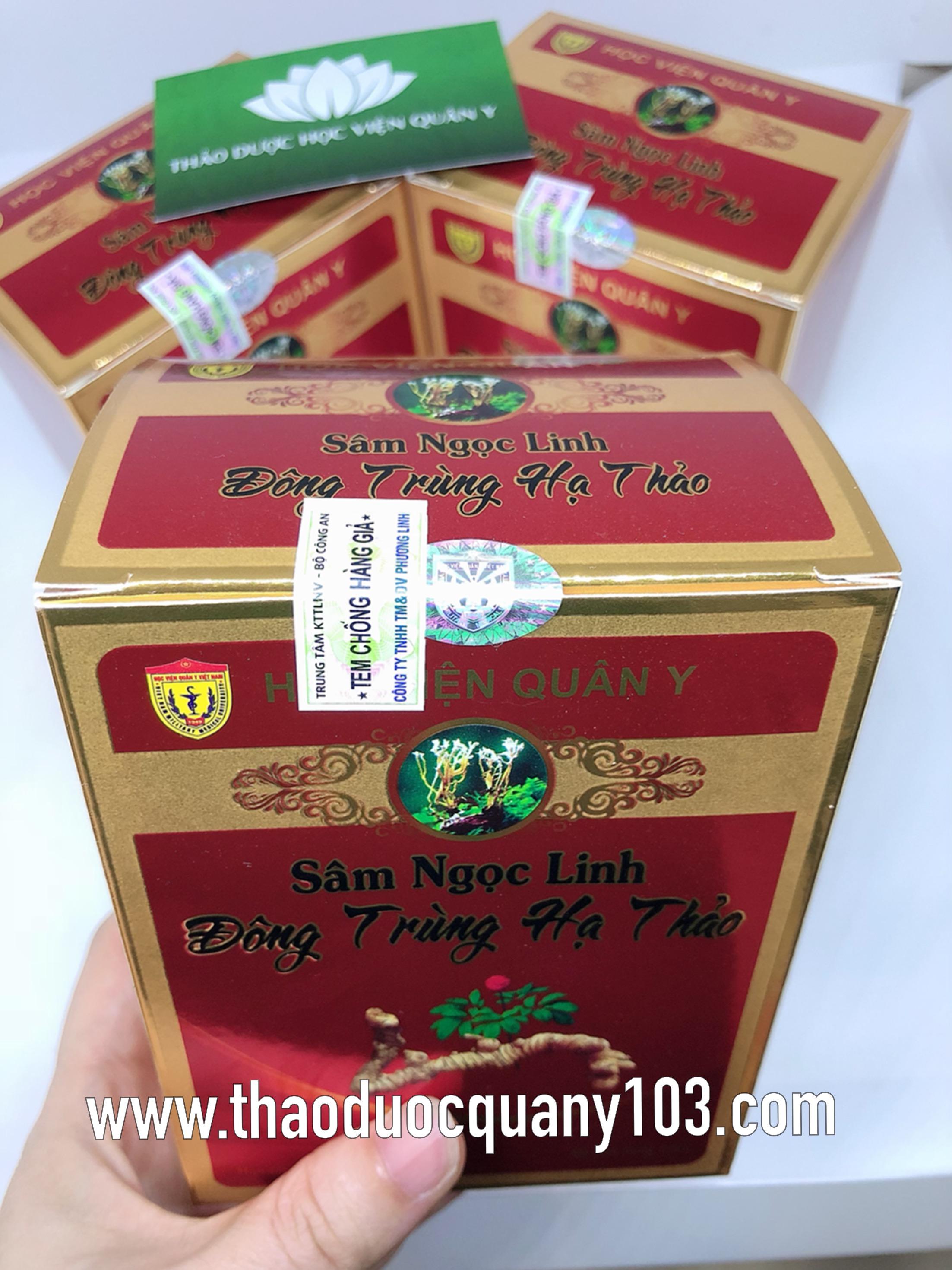 Sâm Ngọc Linh Đông Trùng Hạ Thảo HVQY