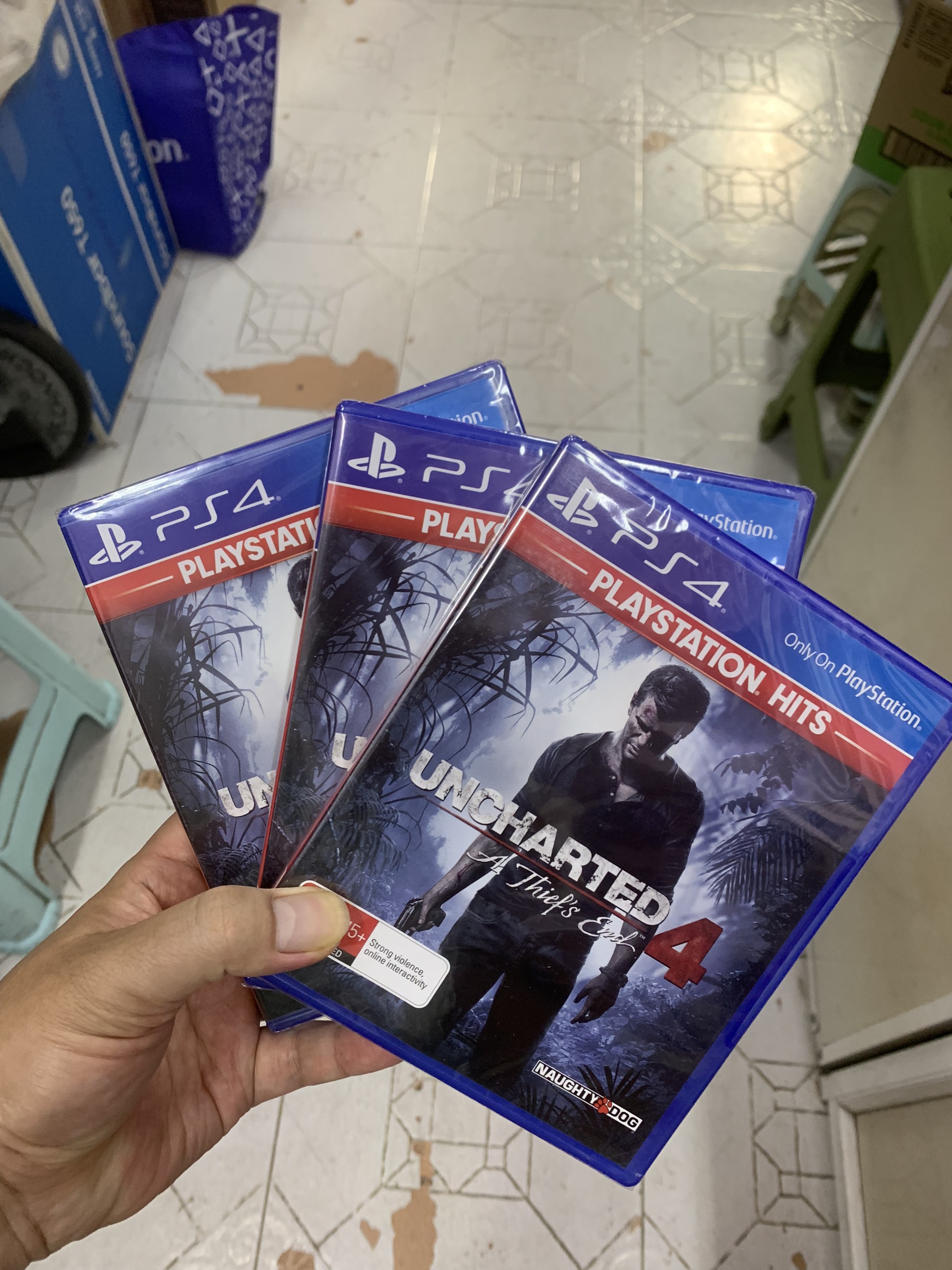 Đĩa Game PS4 Uncharted 4 A Thief’s End