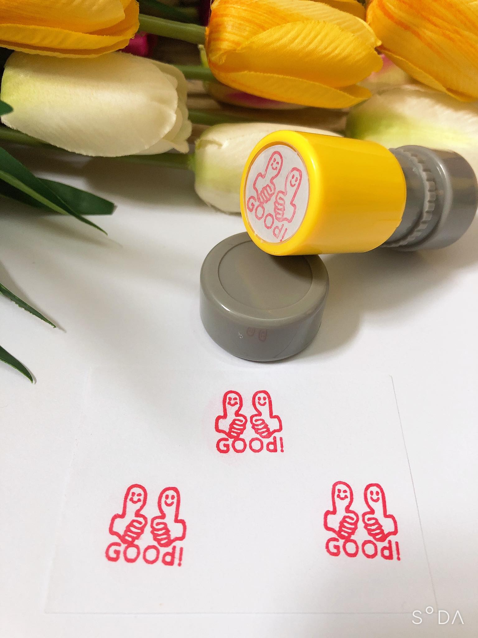 Con Dấu Lời Khen Tiếng Anh ( Dấu Thỏi Son )