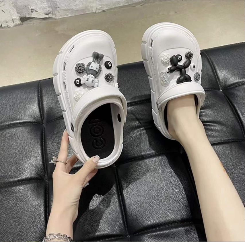 Dép Sục Nữ CroSS Đế 3cm Tặng 10ST Lạc Đà Siêu Đẹp