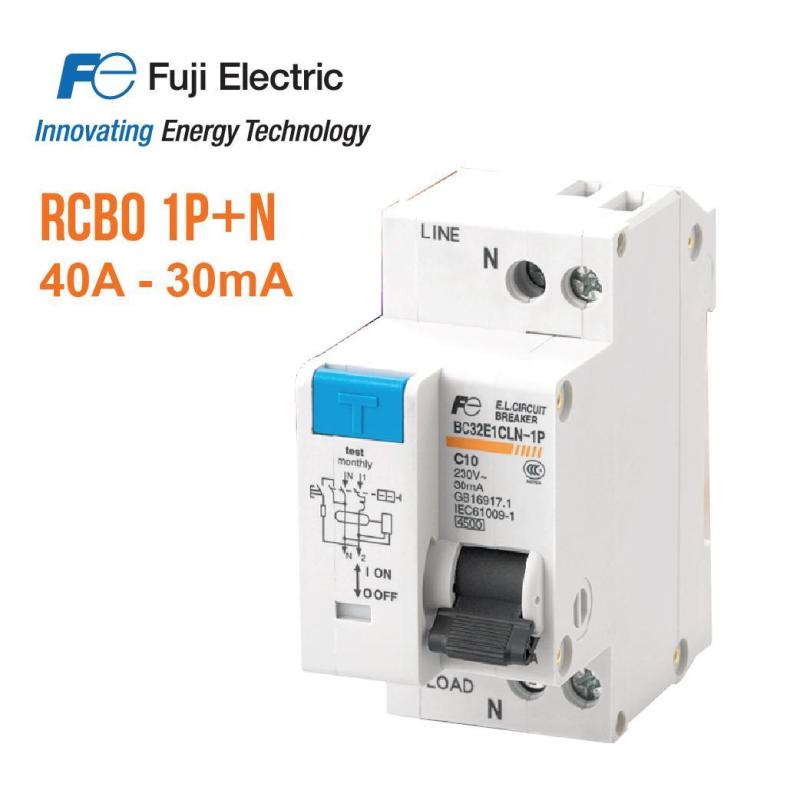 CB chống giật 2P 40A RCBO Fuji Electric Nhật Bản