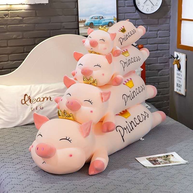 Gấu bông lợn PRINCESS siêu mềm