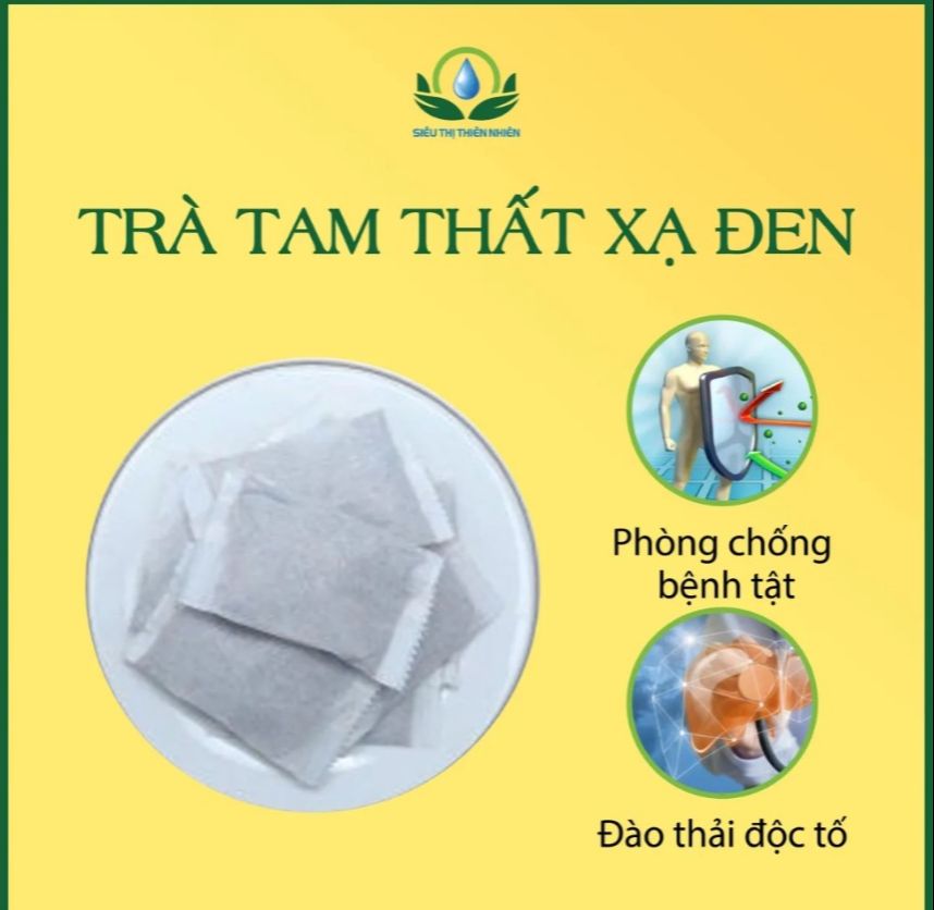Trà Tam Thất Xạ Đen , Hộp 30 Túi Lọc  ( HCM )