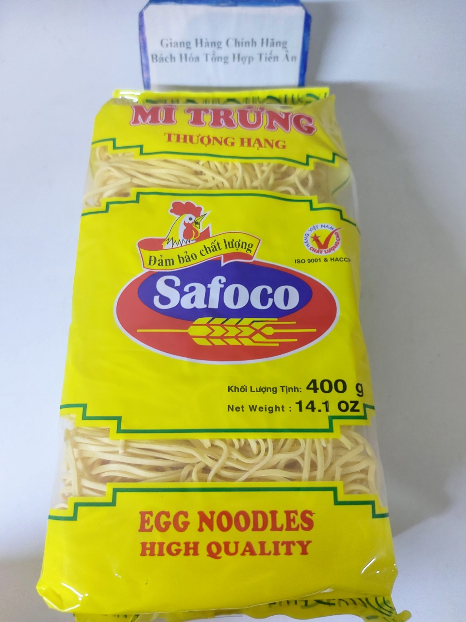 Mì trứng Cao Cấp 500g-400G ( 100% Trứng tươi )