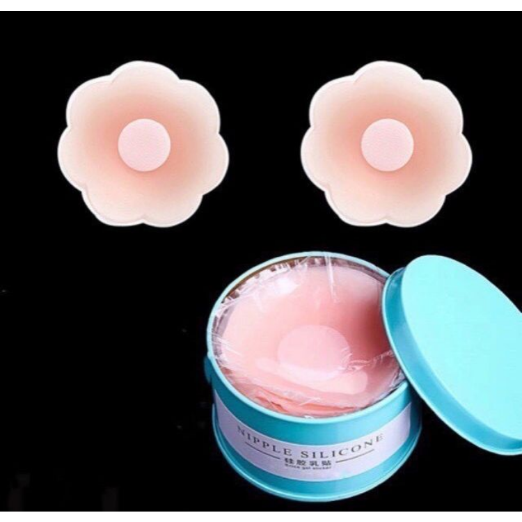 60 miếng dán ngực, dán ti giấy lụa - miếng dán vú, nhũ hoa