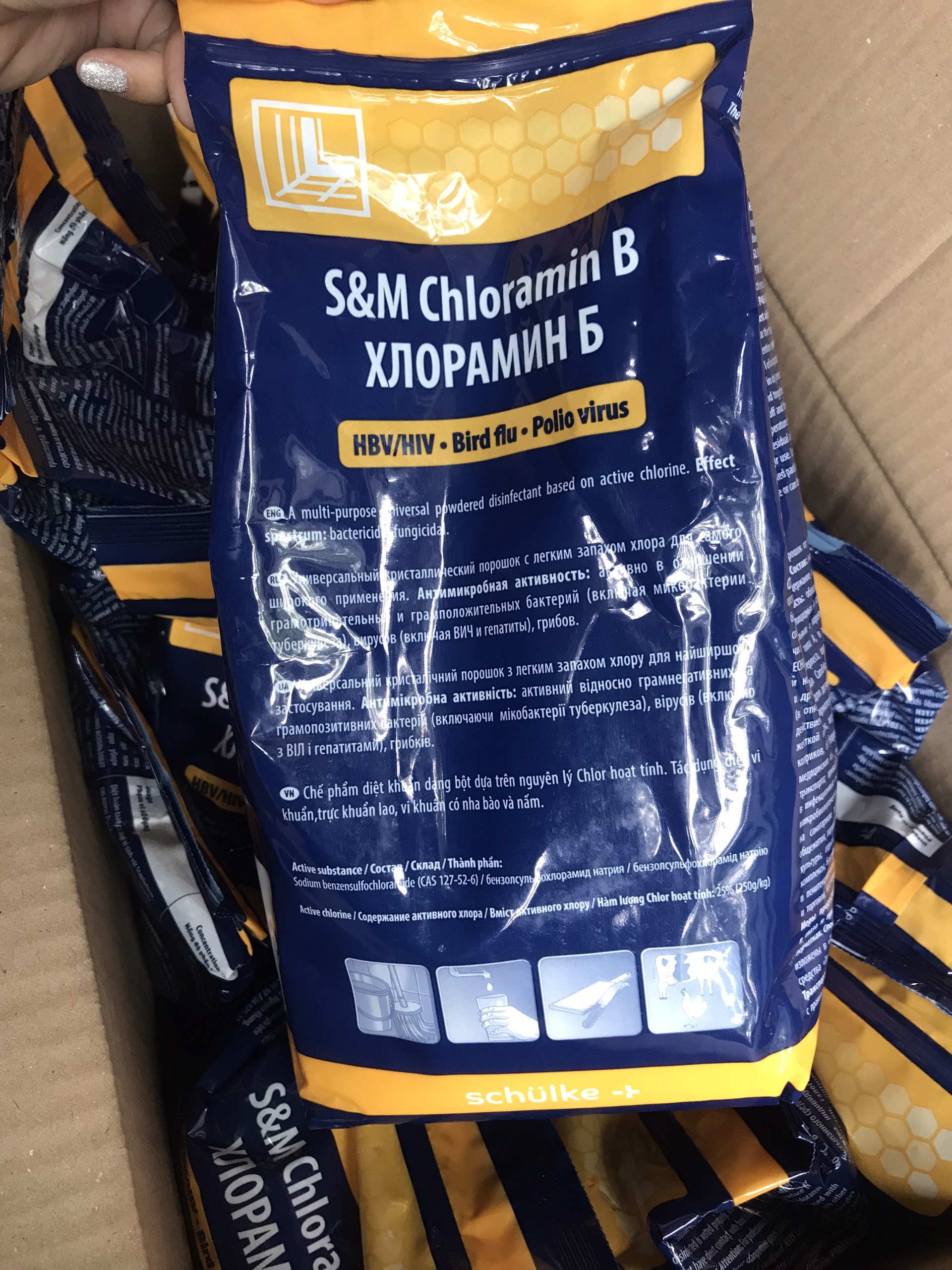 Cloramin B Tiệp (Séc)  nhập khẩu