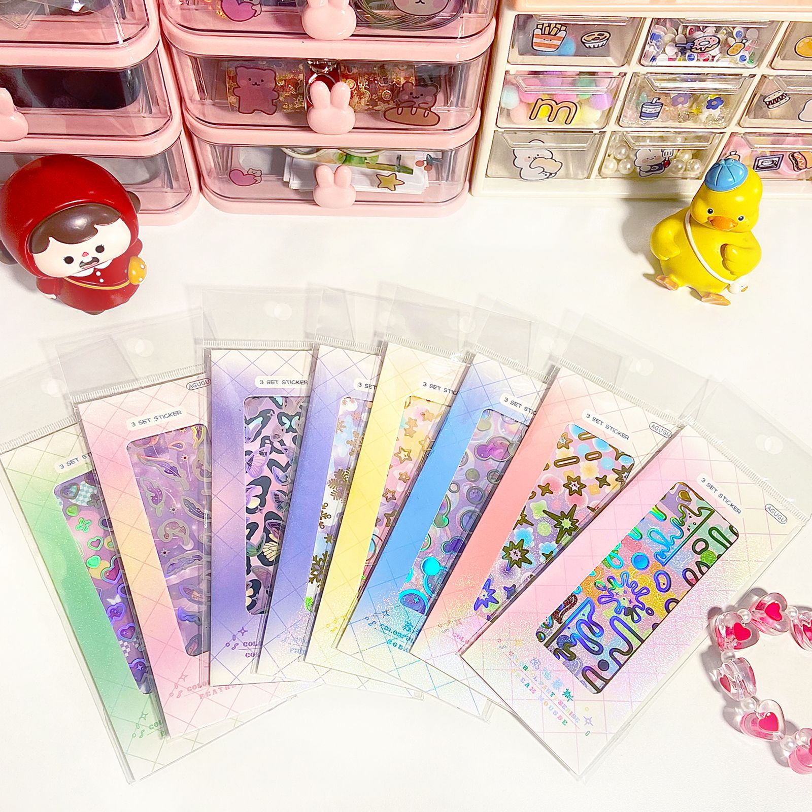 Set 3 Sticker Hologram