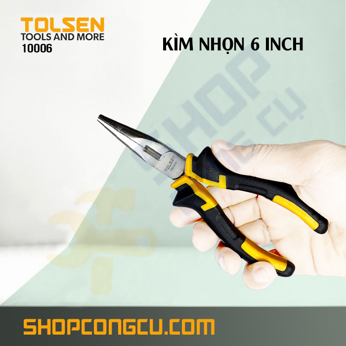 Kìm nhọn 6 inch Tolsen 10006