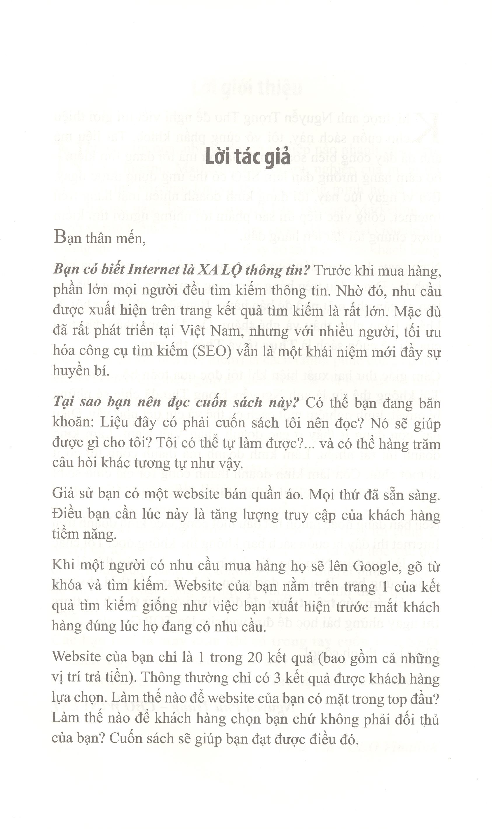 Seo Master - Bí Quyết Đưa Website Lên Trang 1 Google