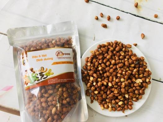 đậu phộng rang tỏi ớt 1.5 kg