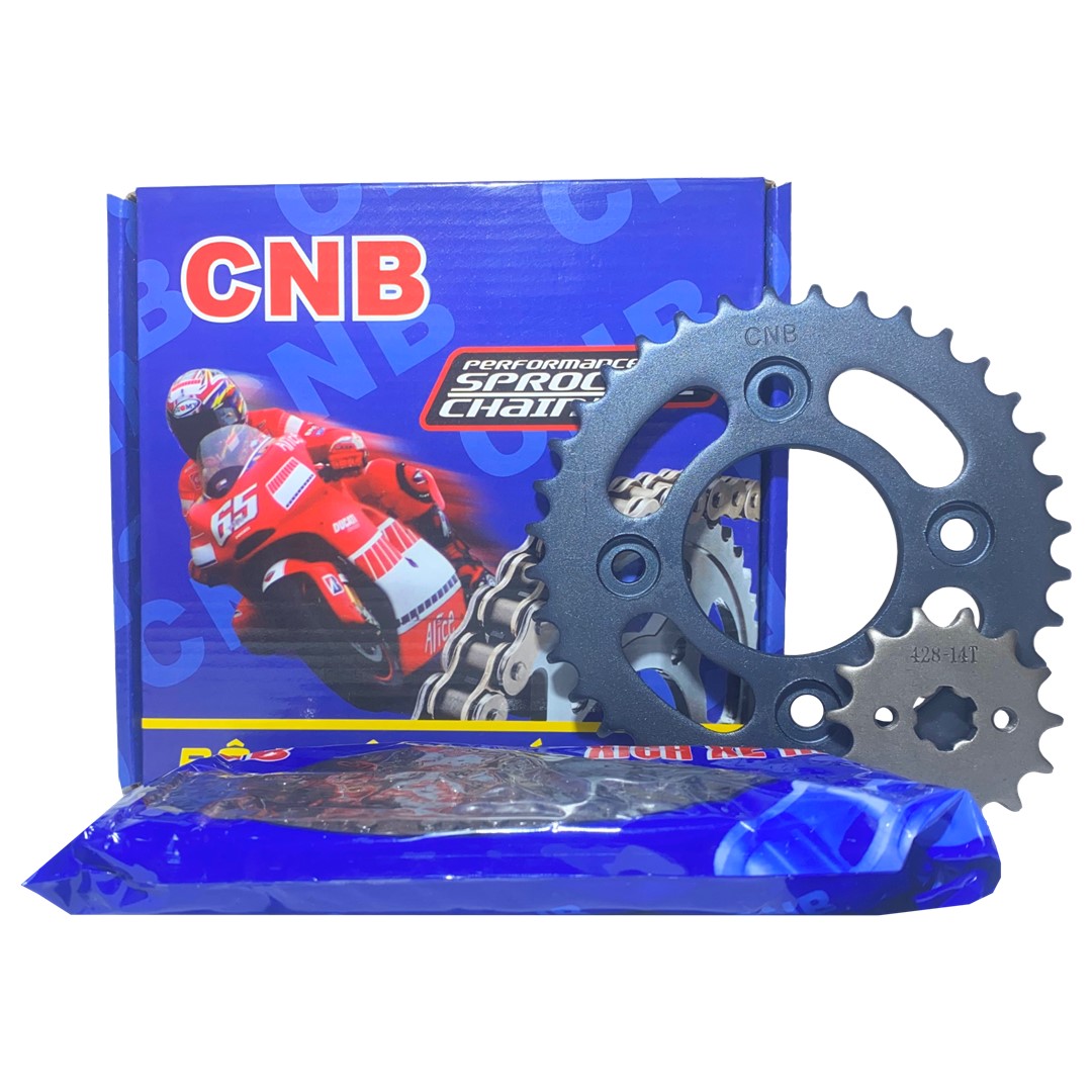 Nhông xích xe máy CNB cho Wave RS, Wave S, Wave RSX 14-36-106 Nhông sên