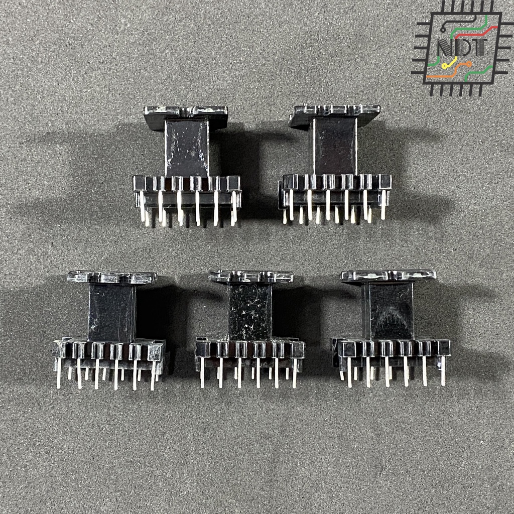 Combo 5 Chiếc Khuôn Nhựa Biến Áp Xung EE33 6+6 (Dùng Quấn Cuộn Cảm)
