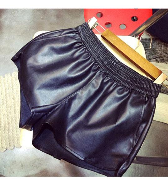 [HCM]Quần short da lưng thun Mã: QN473.