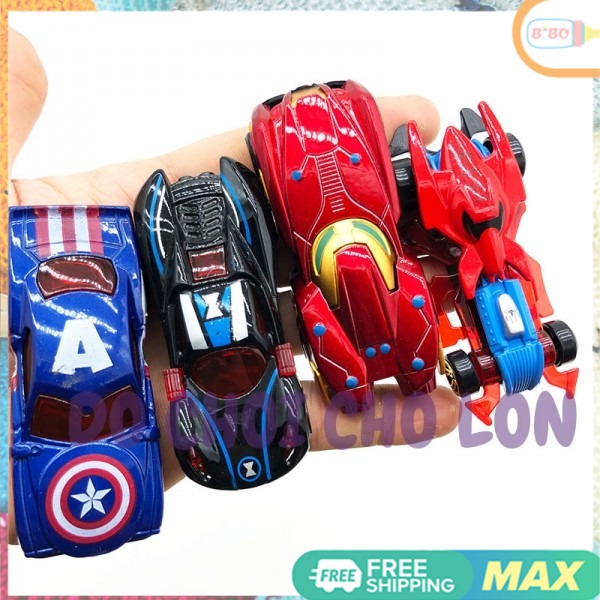 Bộ 05 xe sắt siêu anh hùng avengers