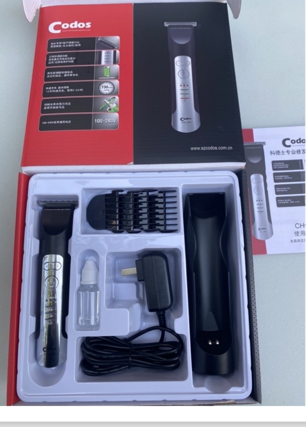Tông đơ cắt tóc chấn viền Codos 350