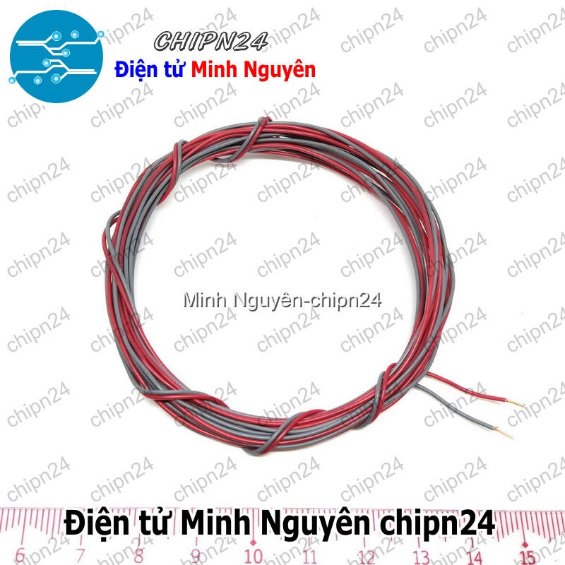[2 cuộn] Dây điện cứng 0.4MM - Cuộn dây điện nhỏ Lõi Cứng 0.4MM - HH000201