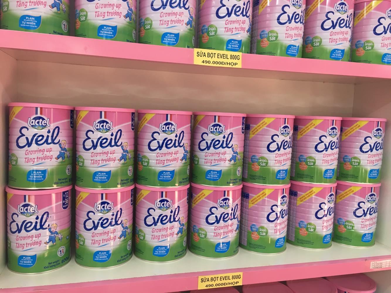 Sữa bột Lactel Eveil 800gr