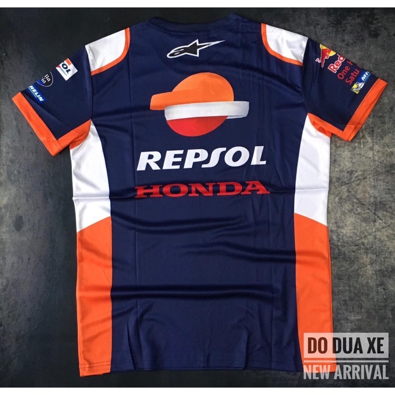 Áo thun đua xe Honda
