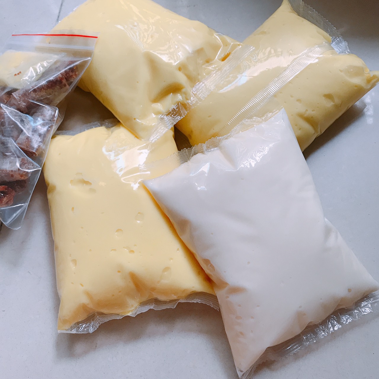 1kg bơ trắng dùng để làm bánh tráng