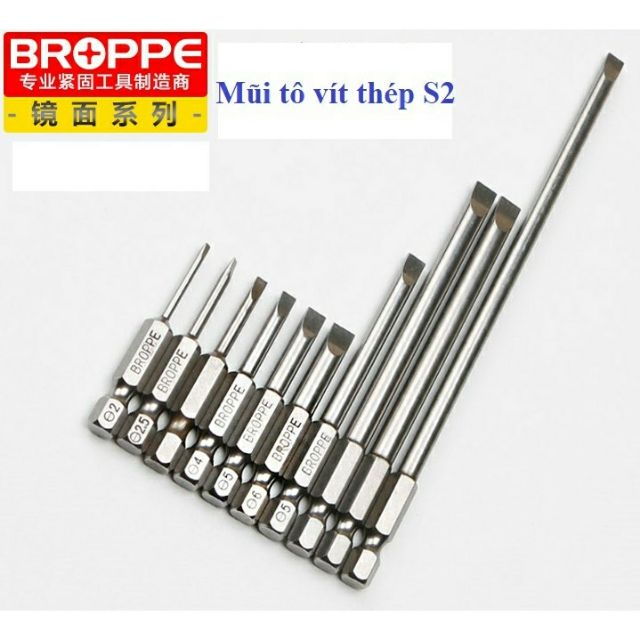 SV Mũi vít 2 cạnh chuôi lục giác