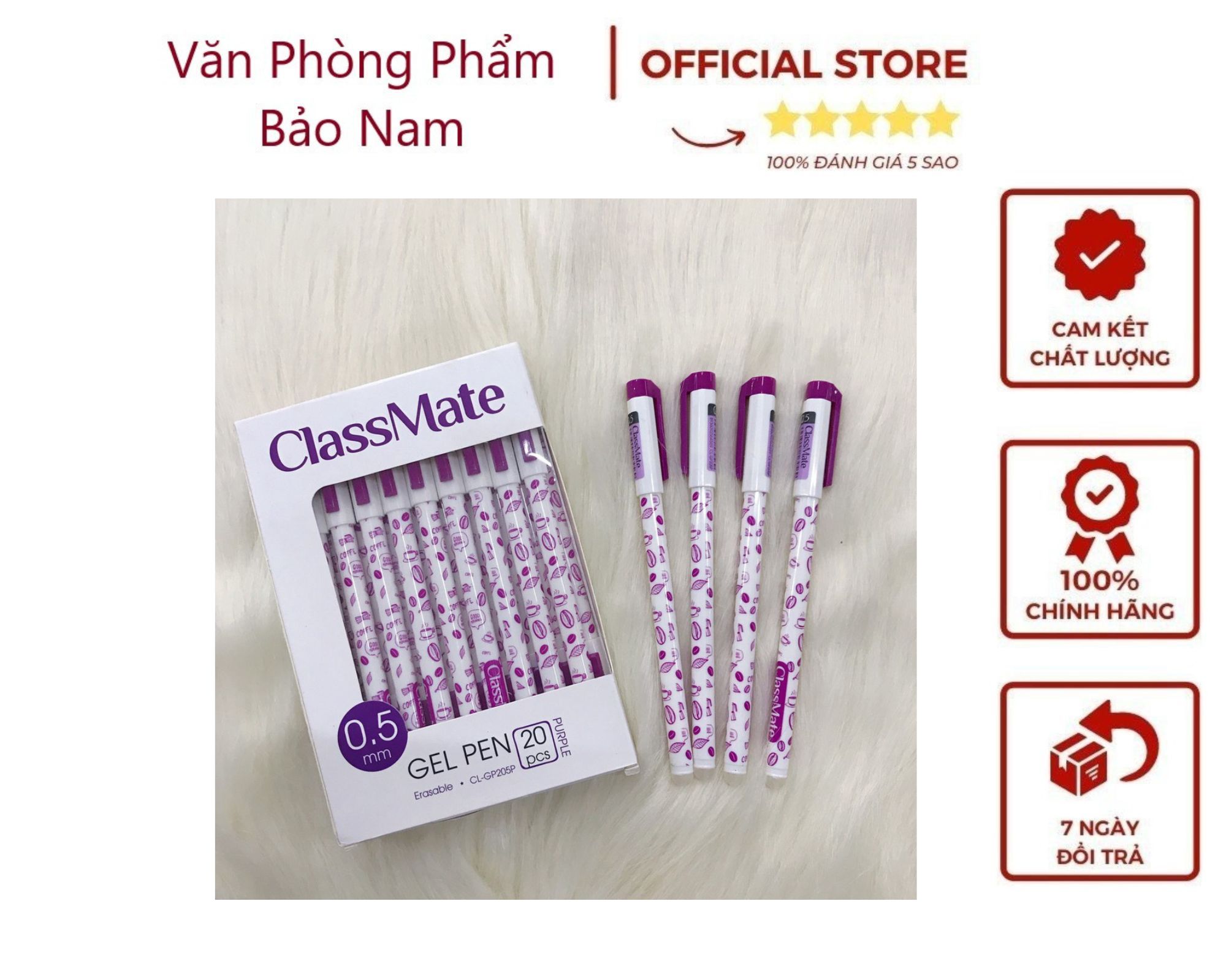 Bút nước xóa được classmate cl-gp01 0.5mm