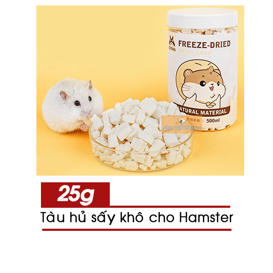 Tàu Hủ Sấy Khô Cho Hamster 10g - [Nông Trại Thú Cưng]