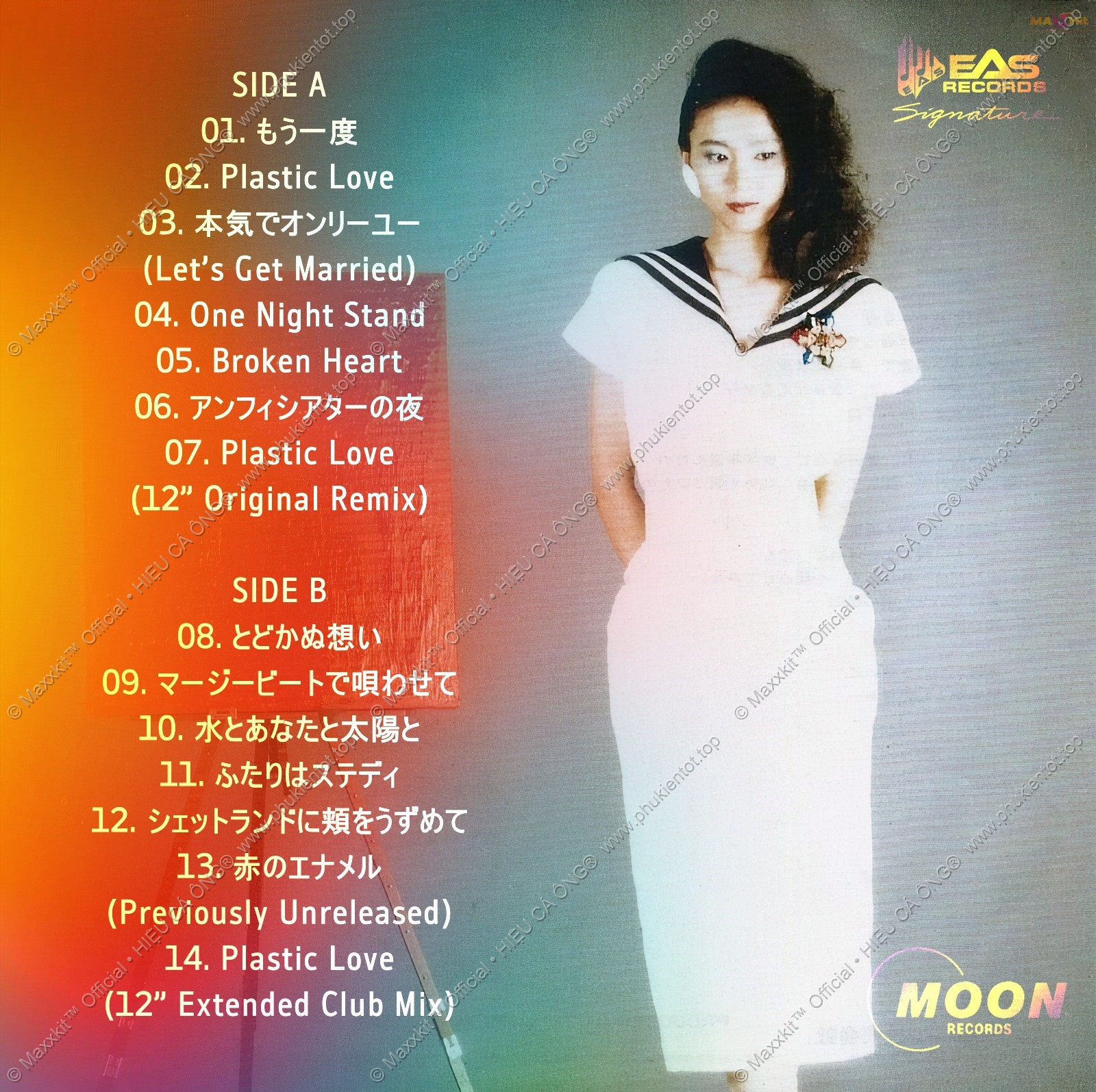 Băng cassette nhạc VARIETY - MARIYA TAKEUCHI (Remastered 30th Anniversary Edition) - EAS Records