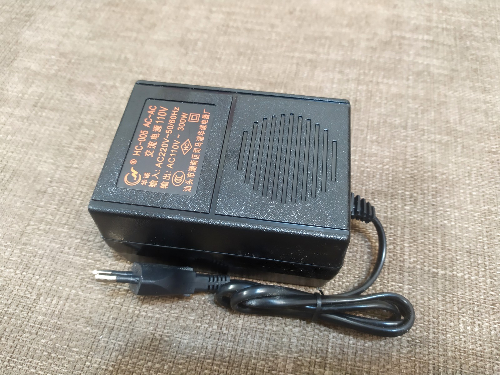 Đổi nguồn 220V sang 110V