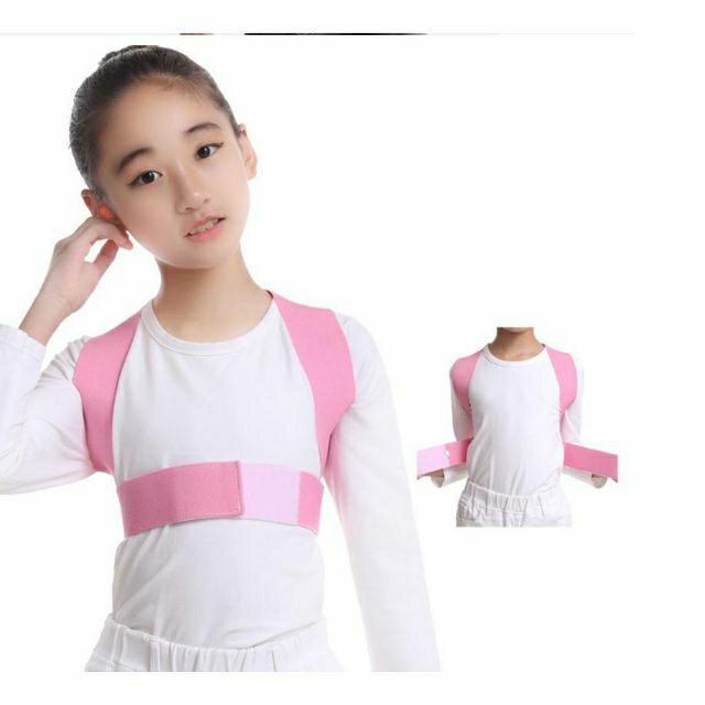 Đai chống gù lưng trẻ em có trục hỗ trợ lưng tôm