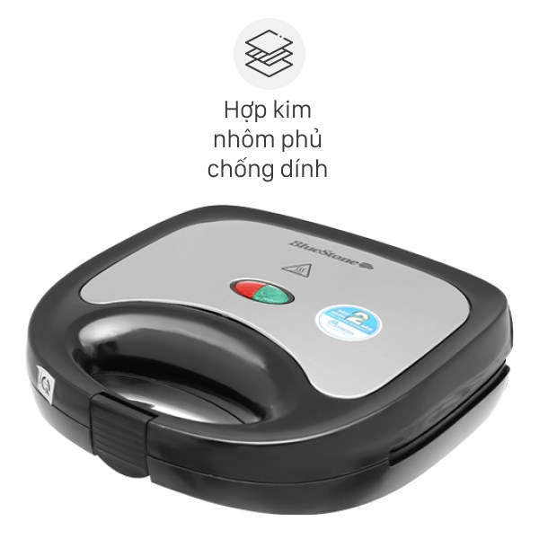 [BH Chính hãng] Máy nướng bánh mì kẹp BlueStone SBB-2333