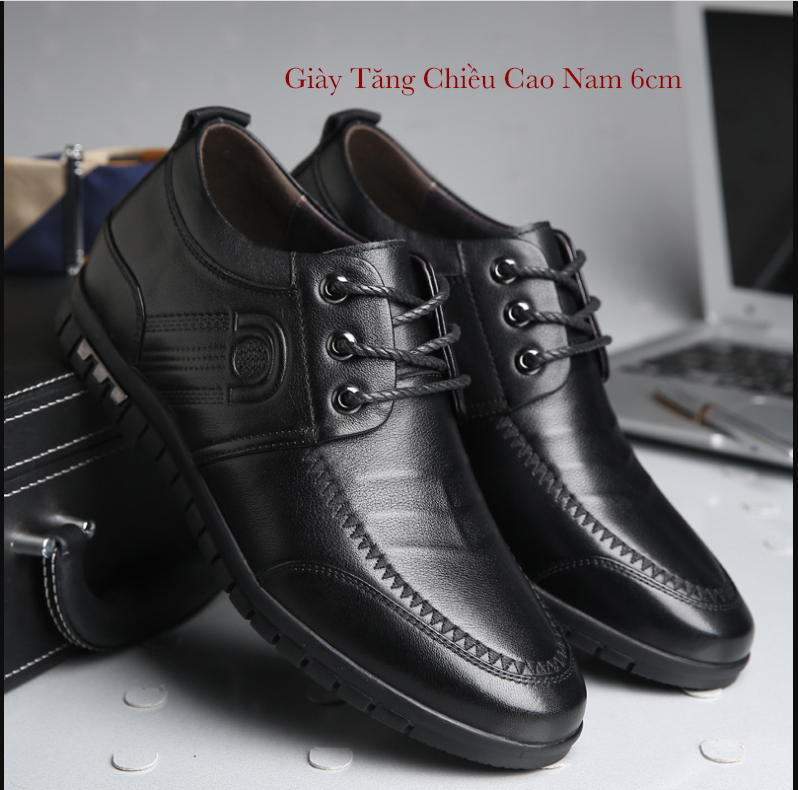 GIÀY TĂNG CHIỀU CAO NAM 6CM TT212