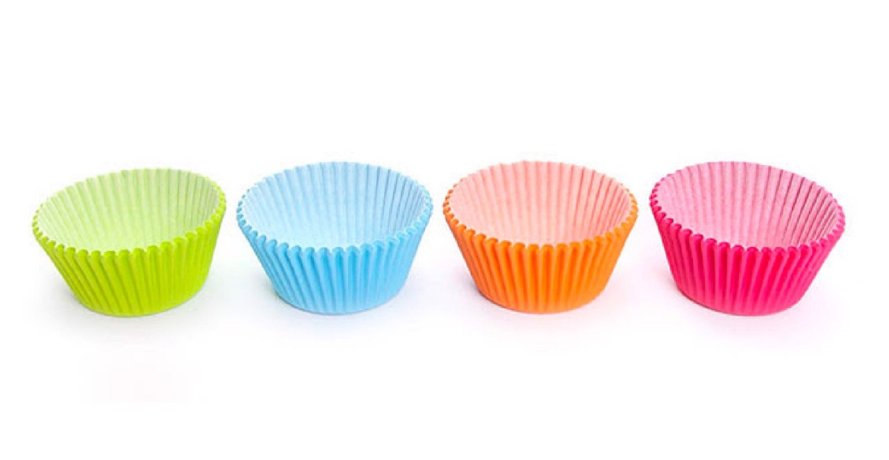 100 Cupcake nướng bánh 12 cm (4 mầu 1 hộp )