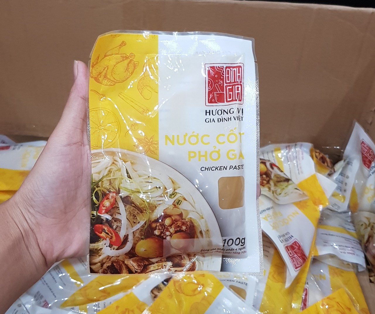 [HCM]Nước cốt Phở Gà Đỉnh Gia (date mới)