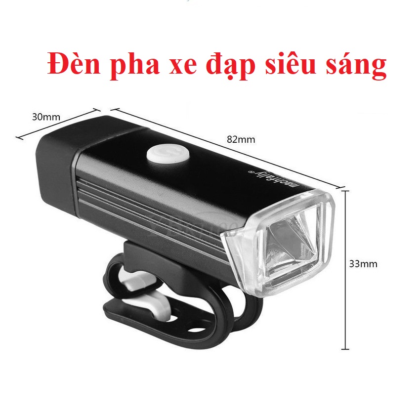 Machfally Bk400 USB Rechargeable Bicycle Front Light