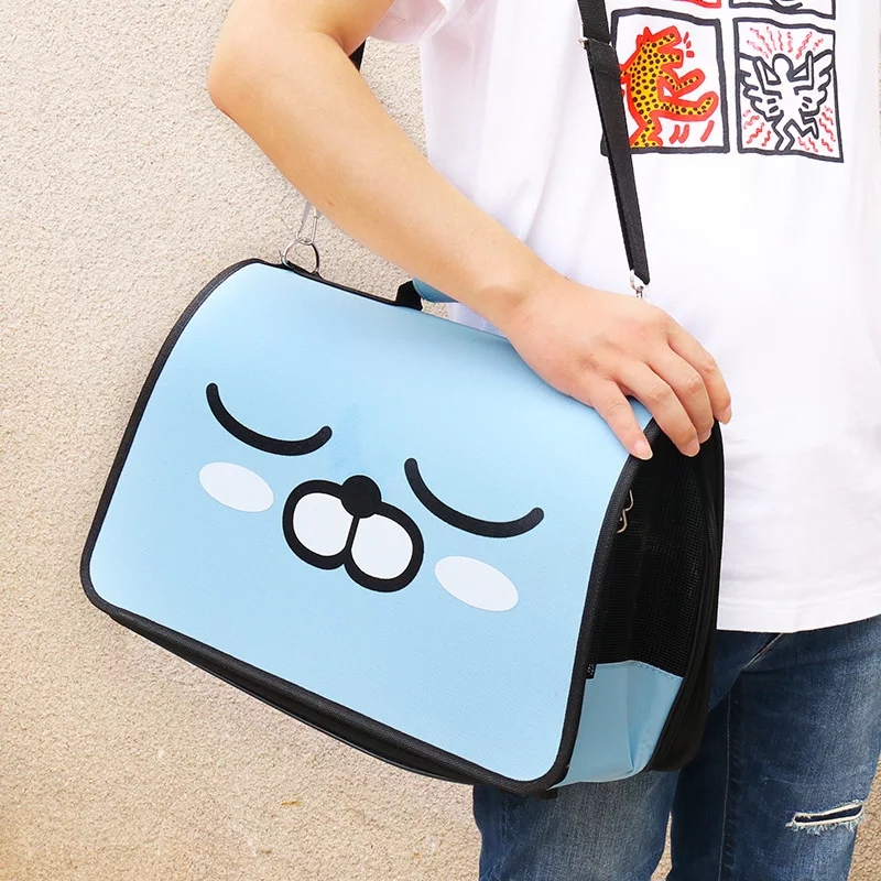 Giỏ Vận Chuyển Chó Mèo Mặt Cảm Xúc