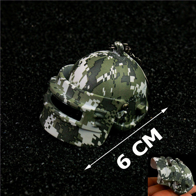 Móc Khóa Mũ 3 Camo Size To Trong PUBG