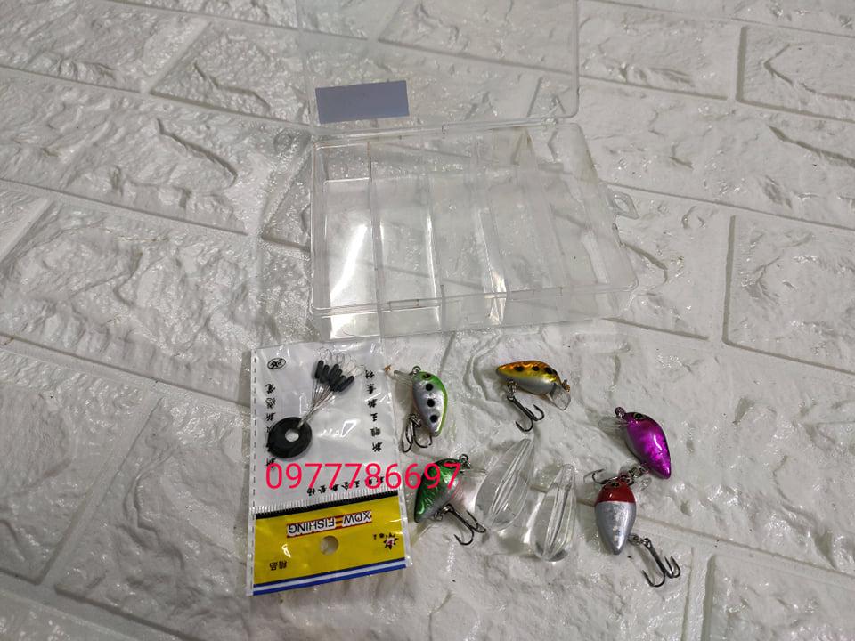mồi ruồi lure rô phi kèm 2 phao trợ lực