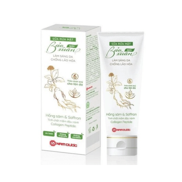 Sữa Rửa Mặt Thảo Dược Bảo Xuân Skin (Chai 100ml)