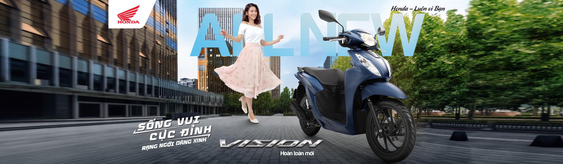 Xe Máy Honda Vision Cao Cấp 2022