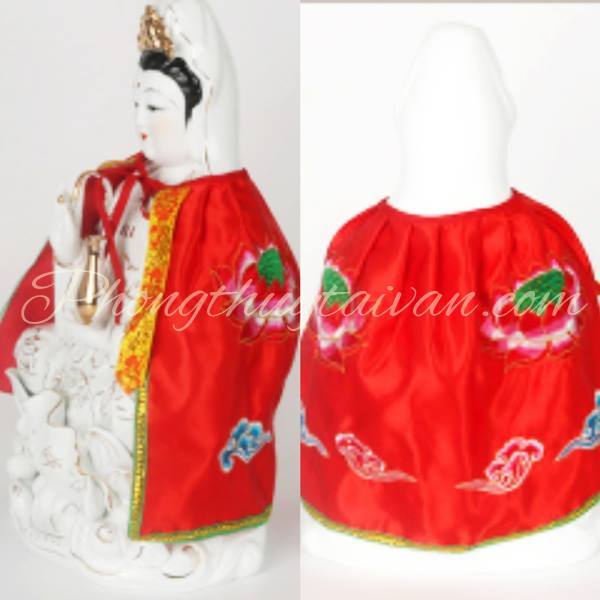 Áo choàng Tượng Phật(Mẹ Quan Âm,Áo Ông...) 35*30cm (rộng*cao)