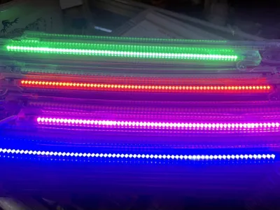 [HCM]Đèn led thanh màu 50cm dùng điện 220v