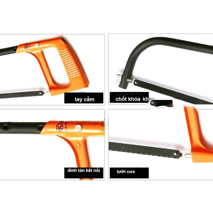 Cưa sắt cầm tay khung tròn Asaki AK-8789