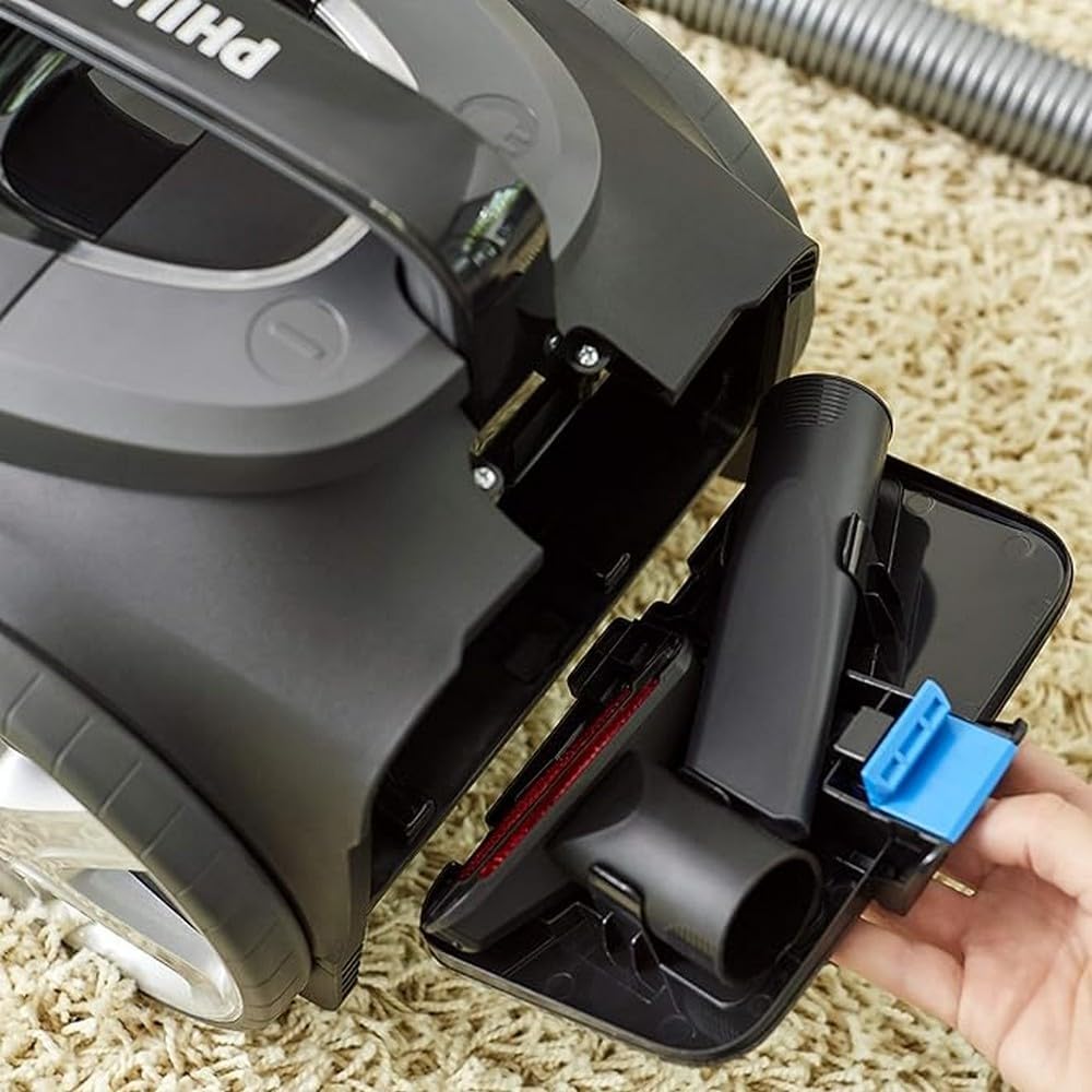 Máy Hút Bụi PHILIPS FC 9745/09, Công Suất Hút Mạnh Mẽ 750W, Công Nghệ PowerCyclone 8, Hút Được 99% Bụi Mịn, Hệ Thống Lọc Không Khí Sạch, Hệ Thống Khóa Dị Ứng, Nhập Đức, Bảo Hành 12 Tháng