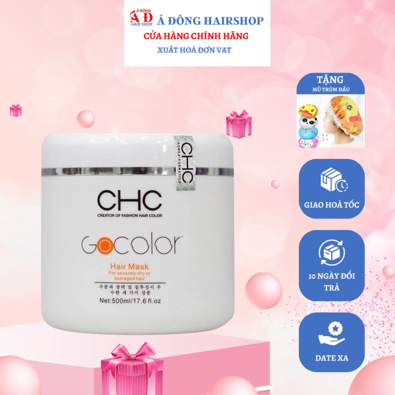Hấp dầu chc gocolor hàn quốc phục hồi siêu mượt tóc 500ml