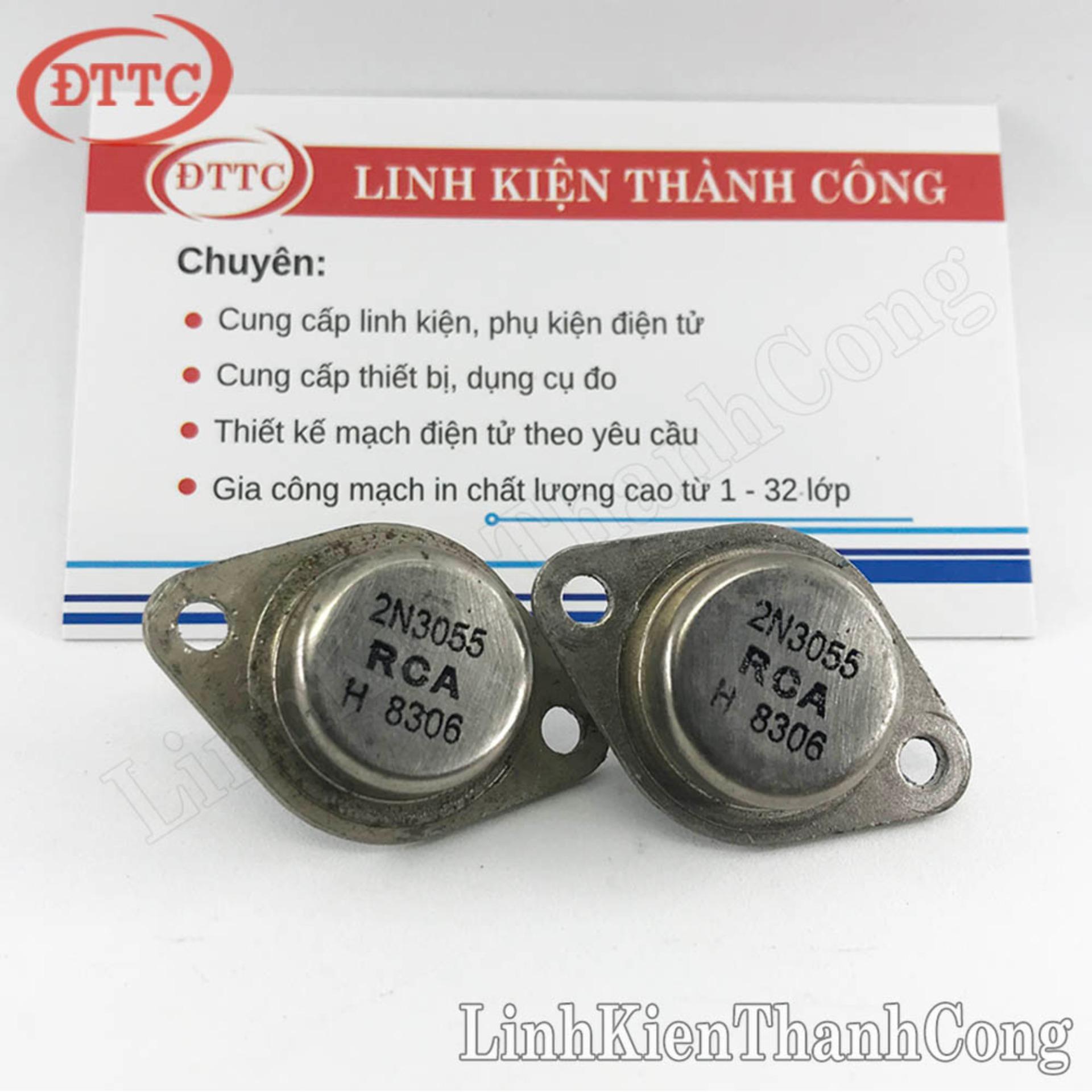 2N3055 Transistor NPN 15A100V TO-3 RCA Tháo Máy